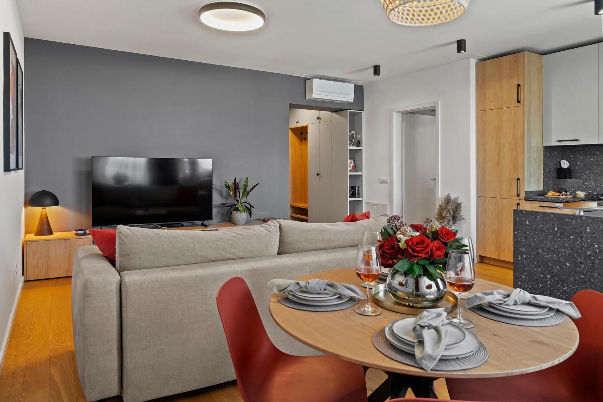 Mido Aviatie Park Apartments With Private Parking & Self Check-In Bukarest Exteriör bild